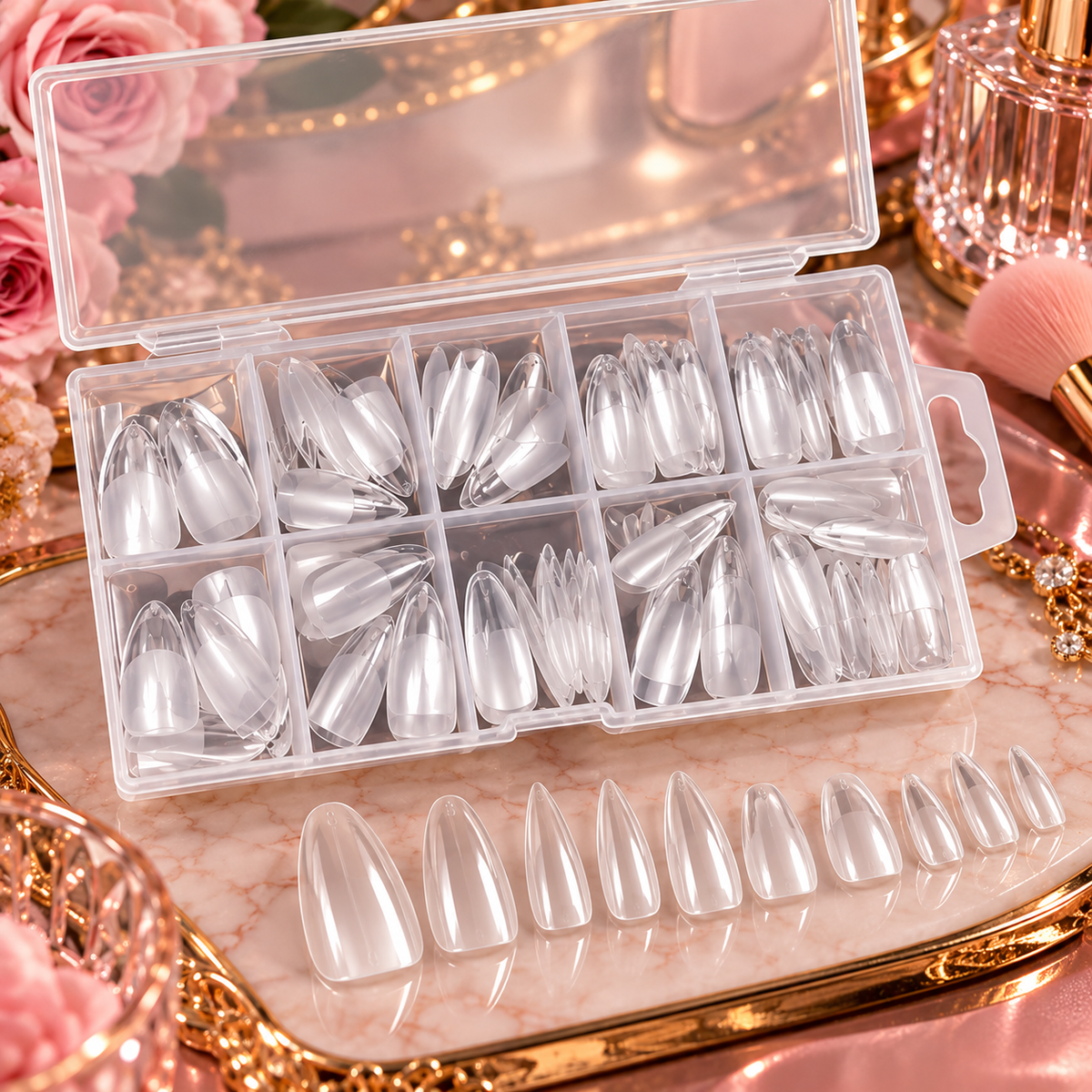 120PCS Full Cover Press-On Nails luxury product photo