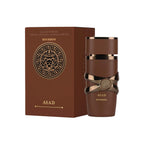 Asad Bourbon 3.4 oz eau de parfum fragrance bottle