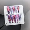 10Pcs 3D Press on Nails Long Pointed False Nails Are Popular in Europe and America Beauty Products Support Customized Styles