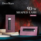 DeceMars 5D W Shaped Eyelash Extension (12line/Tray)