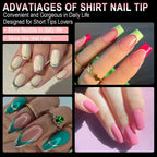 600PCS Clear Stiletto Press-On Nails | Soft Gel Full Cover Tips