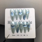 3D Handmade Press-On Acrylic Press-On Nails Luxury