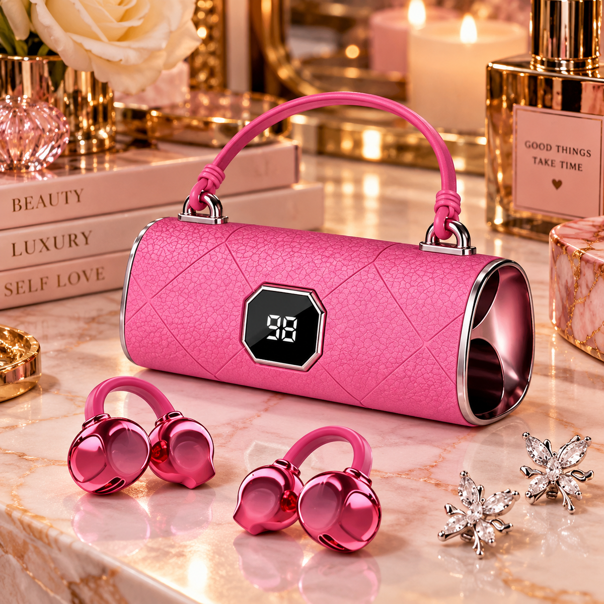 2026 Wireless Bluetooth Clip On Earbuds Noise Reduction Compact Fashion