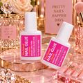 15G Nail Glue for Press-On Nails | Brush On Strong Adhesive