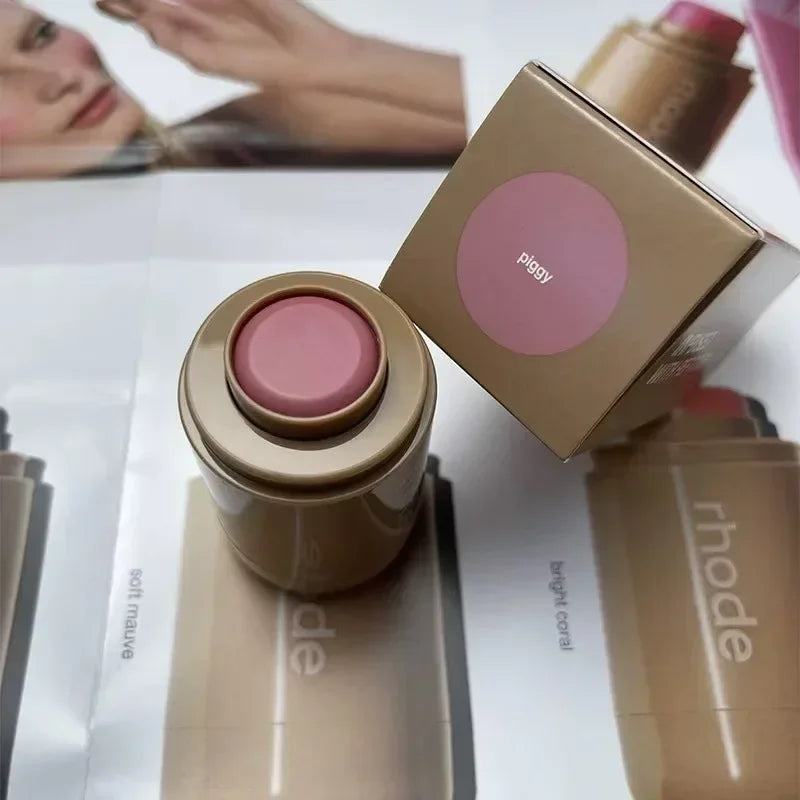 Rhod Pocket Blush LIP Stick Lip And Cheek Hydrating Stick Natural Blush
