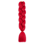 24Inch Synthetic Long Box Jumbo Braiding Hair Extensions Yaki Straight Texture