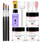 Acrylic Nail Kit | Acrylic Powder Liquid & Brush Nail Extension