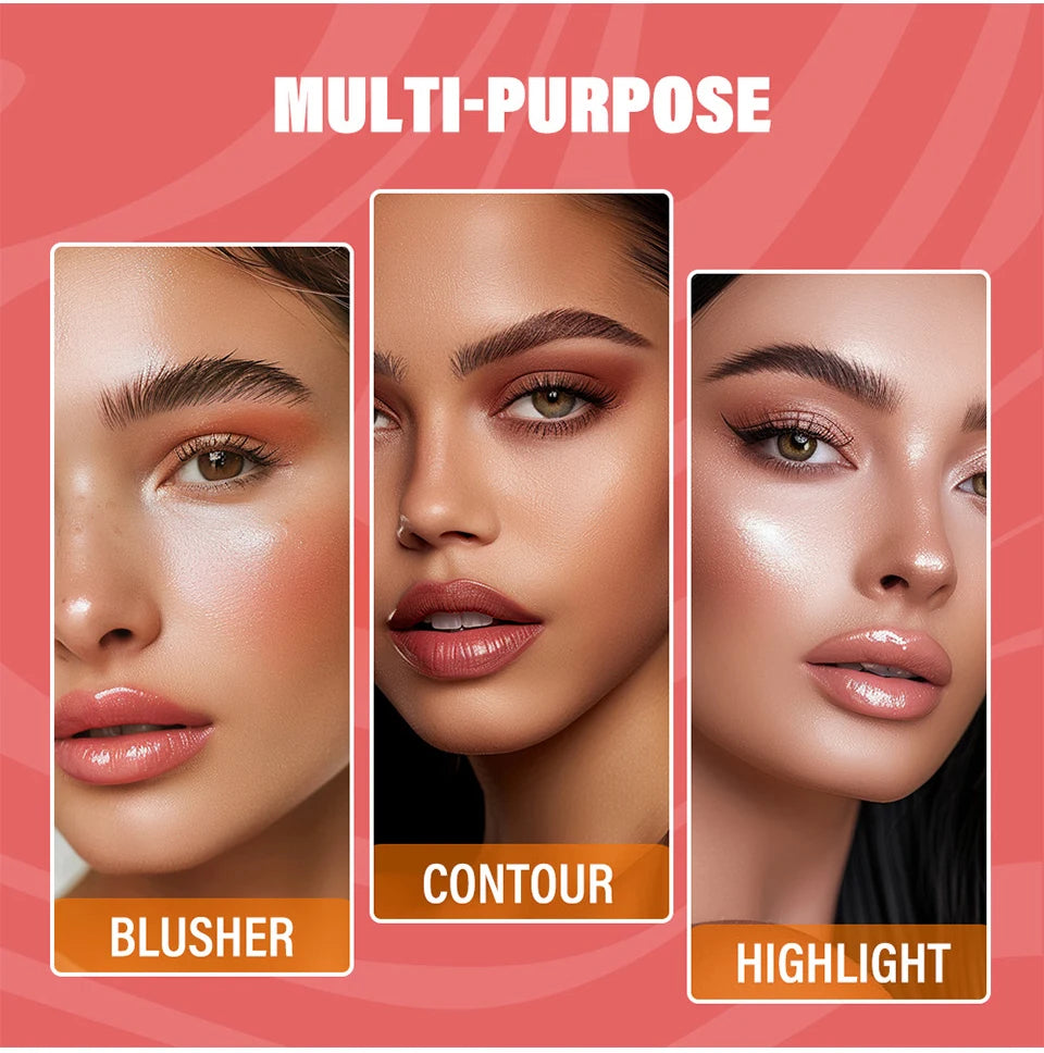 Cream Contour & Bronzer Sticks – Matte Face Sculpting Makeup