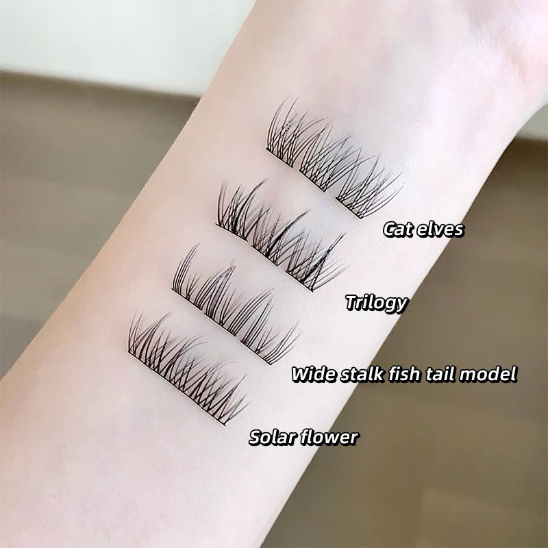 Gege Bear Sunflower False Eyelashes: Fairy Big Eyes, Trilogy False Eyelashes