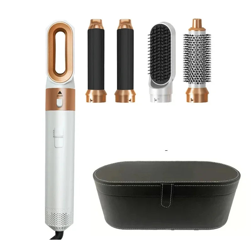 5-in-1 hot air styling brush Gold Set 2
