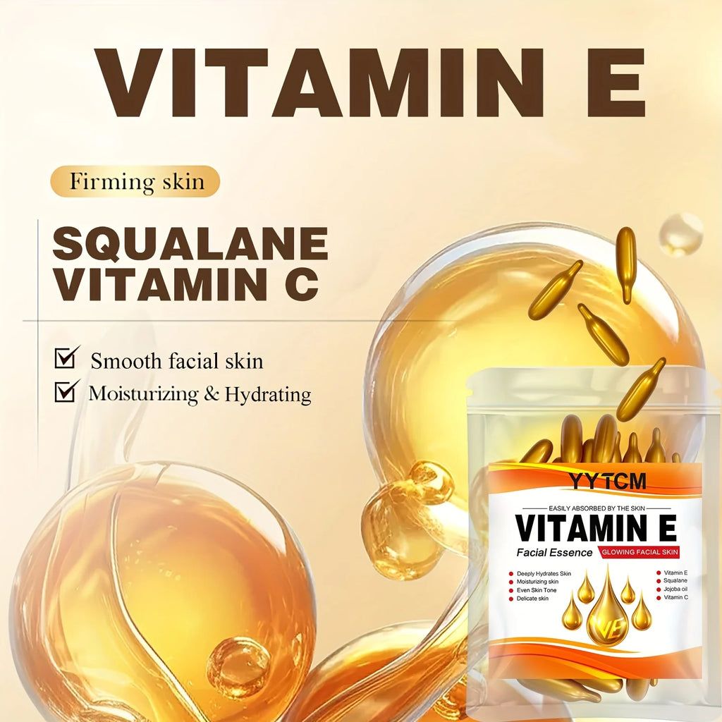Vitamin E Deep Moisturizing Capsule Essence, Hydrates and Smooths Skin, Contains
