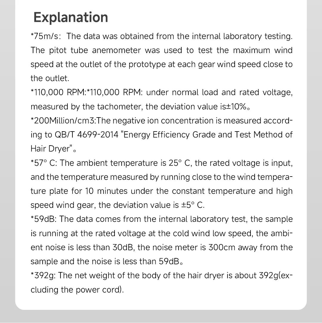 DOCO High-Speed Ionic Hair Dryer – Lightweight Professional Blow Dryer