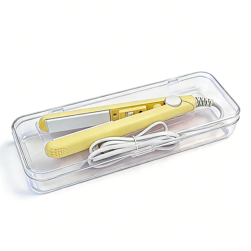 Chic Yellow mini hair iron boxed package