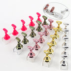 Nail Holder False Nails Tip Practice Stand Crystal Base Magnetic Holder Nail