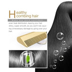 Electric Hot Comb & Straightening Brush – Wet/Dry Hair Styling Tool