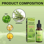 30ml/59ml Batana Rosemary Mint Scalp Hair Strengthening Oil Biotin Essential