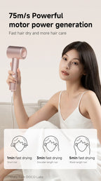 DOCO High-Speed Ionic Hair Dryer – Lightweight Professional Blow Dryer