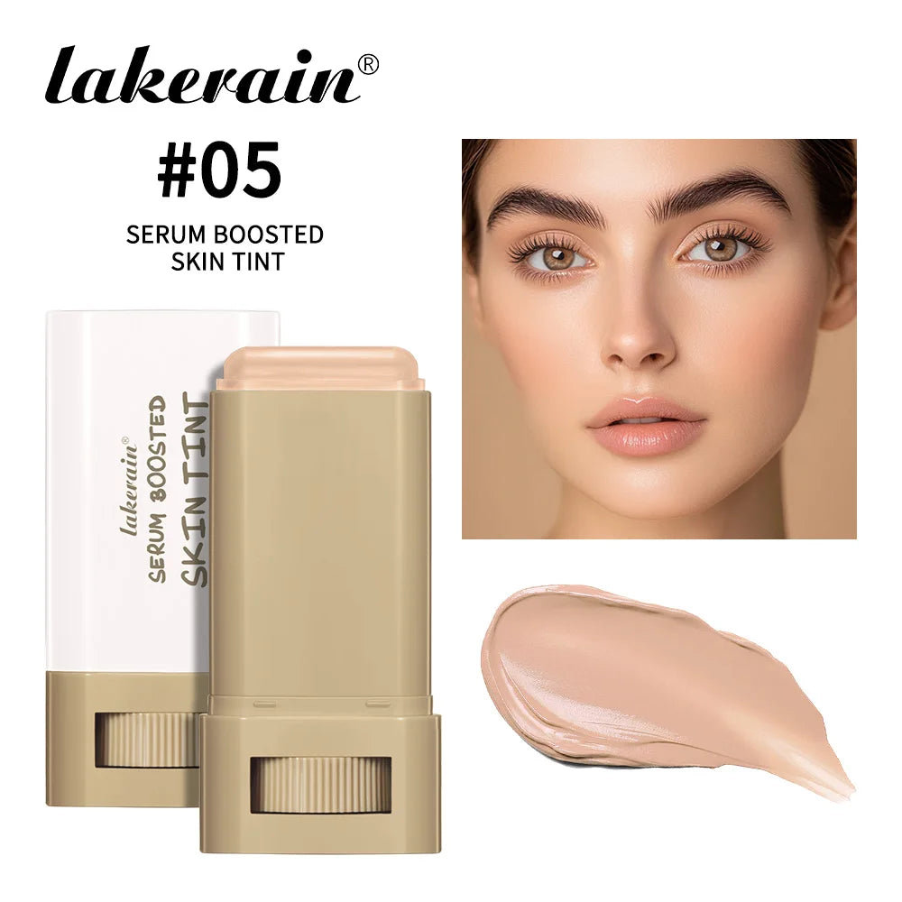 Hydrating skin tint foundation stick in Pale Beige