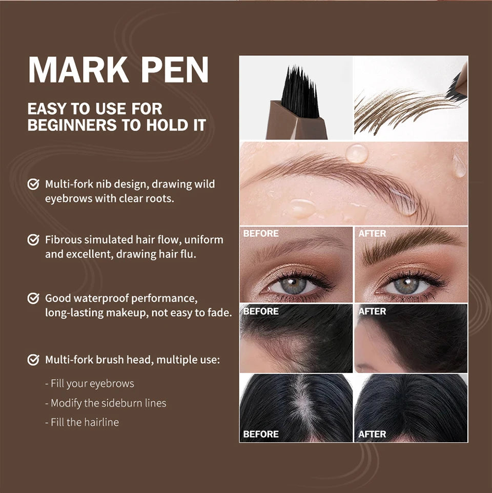 Waterproof Hairline & Root Concealer Stick – Instant Grey Coverage