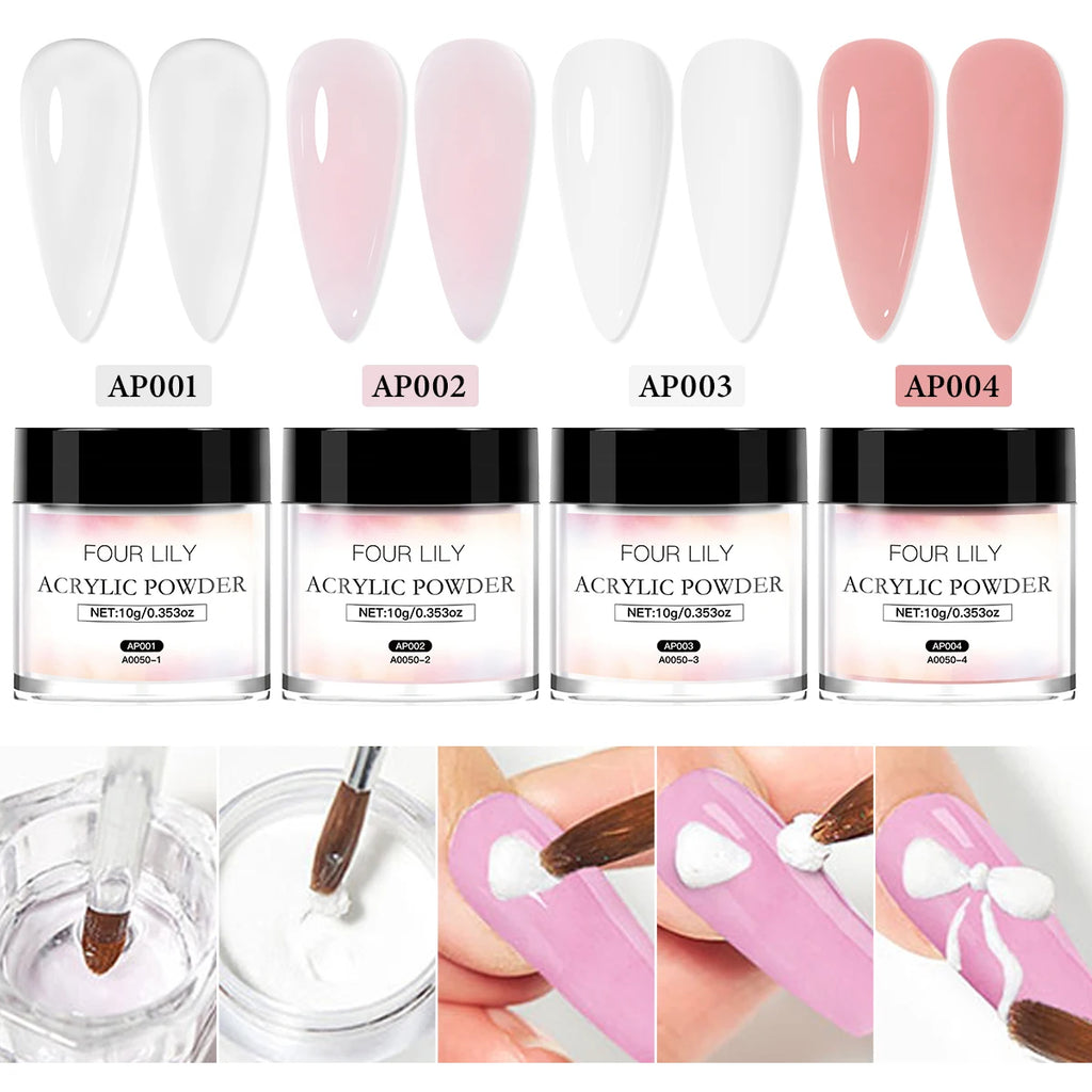 Acrylic Nail Kit | Acrylic Powder Liquid & Brush Nail Extension