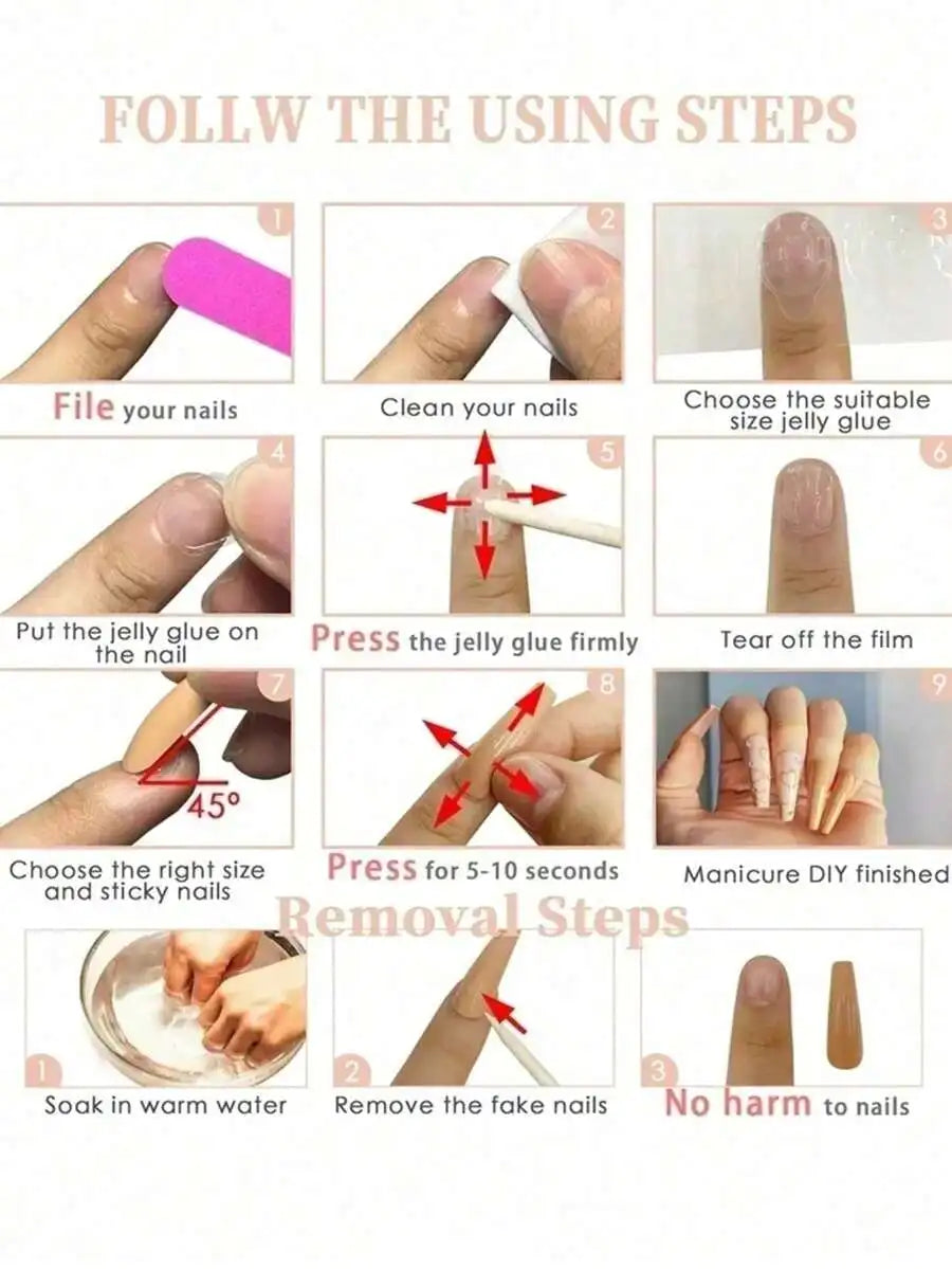 10pcs - Y2K Style Leopard Print Pink Flower Press On Nails, Pink Flower Gold Bead Square Nails - Leopard Print Design, Nude Pink Gradient, Sparkling Rhinestone Embellishment Fake Nails - Suitable For Daily, Party, And Outdoor