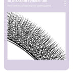 DIYDAY W Shape Eyelash Extension 3d 4d 5d 6d 7d 8d W Lashes Natural Soft