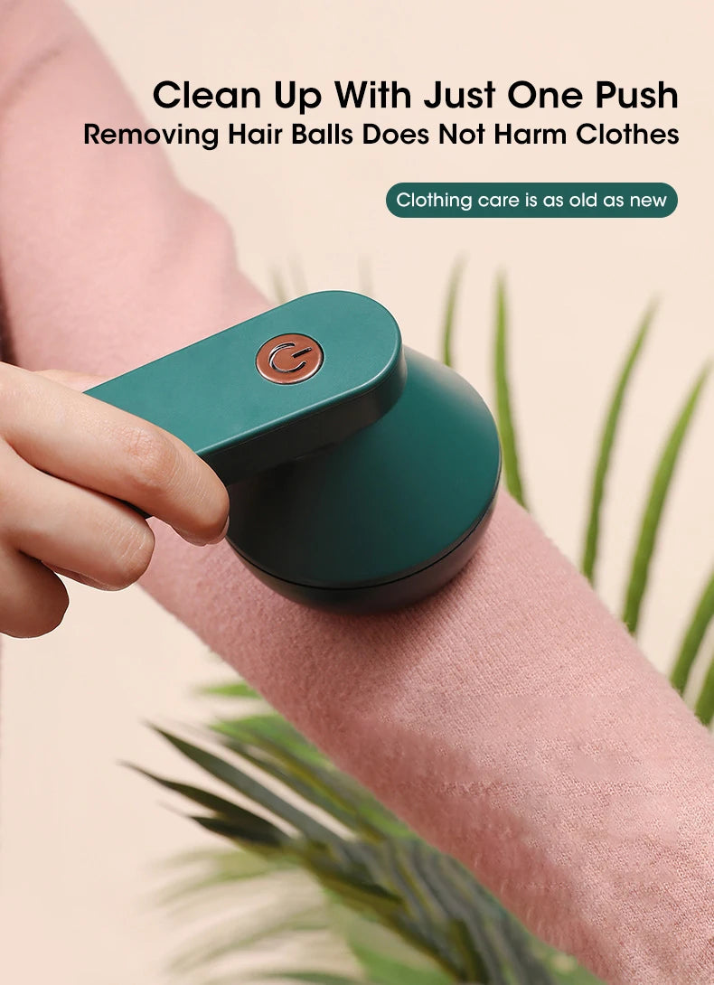 USB Rechargeable Fabric Shaver – Portable Lint & Fuzz Remover