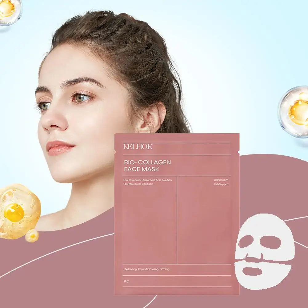 Bio Collagen Facial Mask Shrink Pores Deep Hydrating Overnight Mask