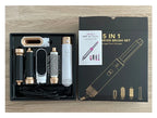 5-in-1 Hot Air Styling Brush Set – Dryer, Curler & Straightener