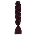 24Inch Synthetic Long Box Jumbo Braiding Hair Extensions Yaki Straight Texture
