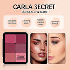 12 Color Concealer and Blush Palette Matte and Highlight Contour Makeup Rouge