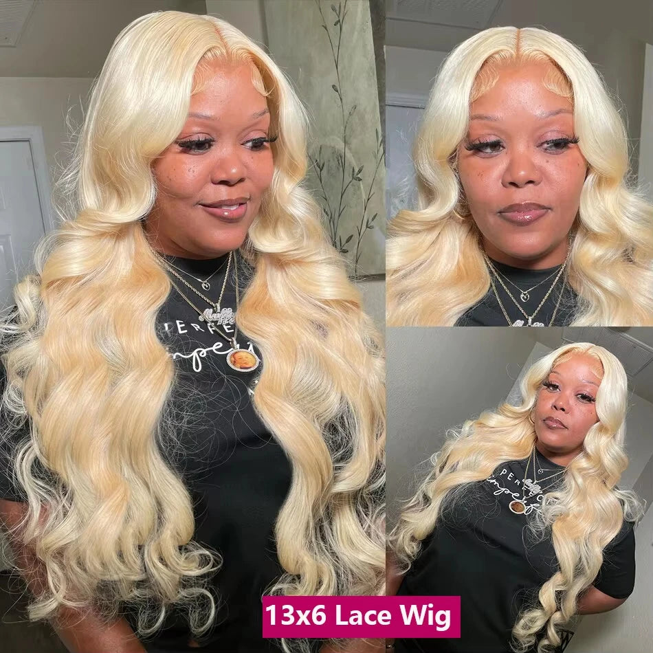 613 Honey Blonde Body Wave HD Lace Wig