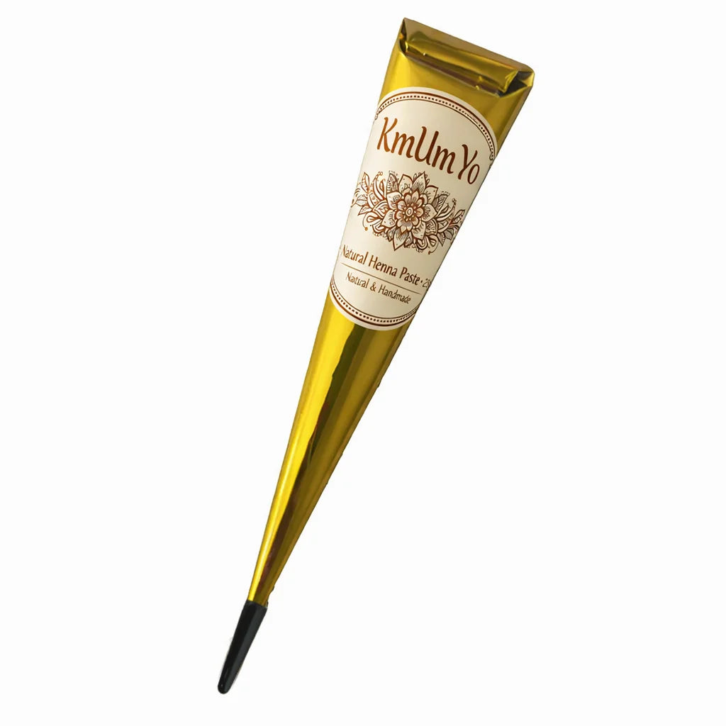 1/3PCS Henna Cone, Brown, Black, Red, Temporary Henna Tattoo, Semi Permanent