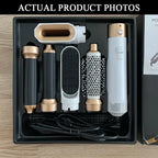 5-in-1 Hot Air Styling Brush Set – Dryer, Curler & Straightener