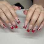 24pc Halloween Press On Nails, Silver Spider Gothic Almond Tips