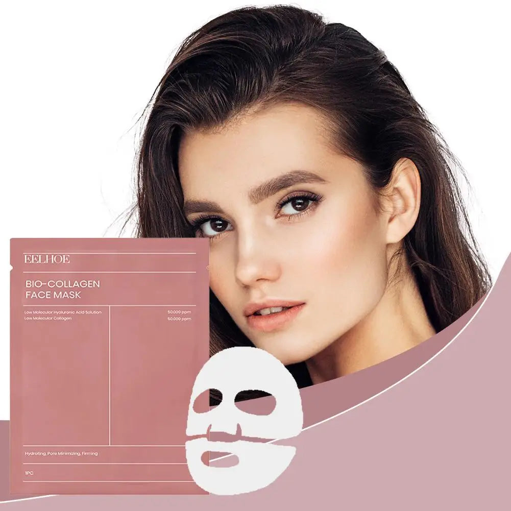 Bio Collagen Facial Mask Shrink Pores Deep Hydrating Overnight Mask
