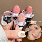 Velvet Liquid Blush Matte Sponge Head Blush Natural Lasting Brighten Facial