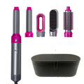 5-in-1 hot air styling brush Rose Red Set 2