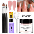 Acrylic Nail Kit | Acrylic Powder Liquid & Brush Nail Extension