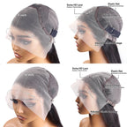 13x6 Glueless HD Lace Deep Wave Human Hair Wig 250%