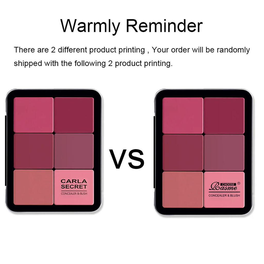12 Color Concealer and Blush Palette Matte and Highlight Contour Makeup Rouge