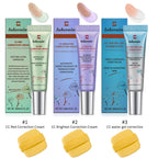 Centella CC cream 3-color set with makeup puff