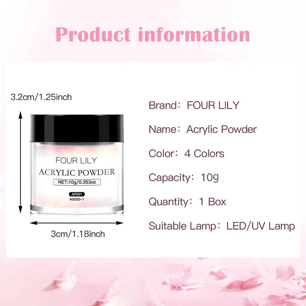 Acrylic Nail Kit | Acrylic Powder Liquid & Brush Nail Extension