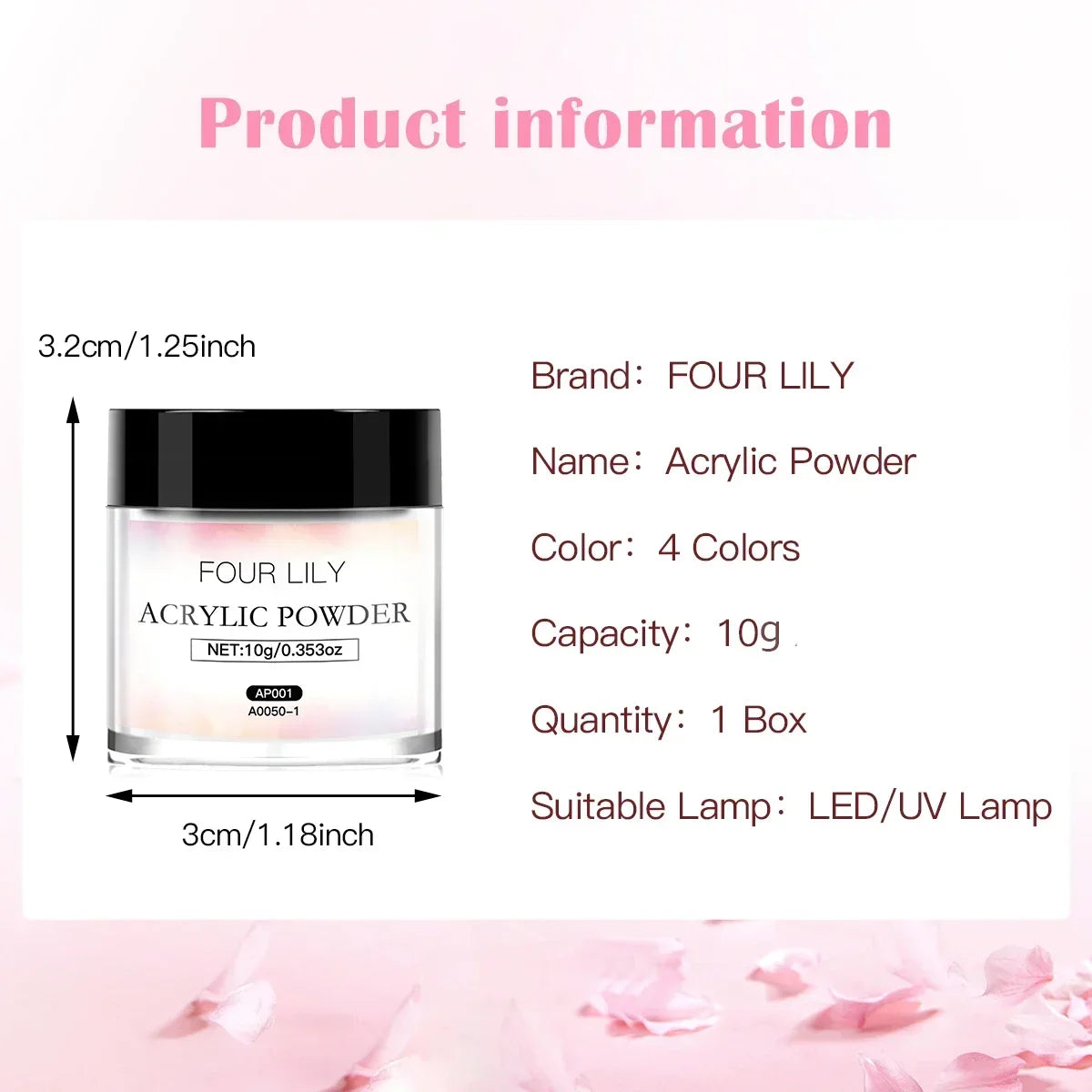 Acrylic Nail Kit | Acrylic Powder Liquid & Brush Nail Extension