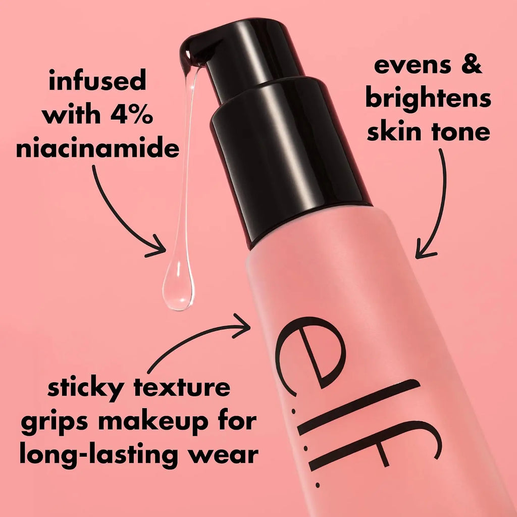 e.l.f. Power Grip Hydrating Primer – Gel Makeup Base for Long Wear
