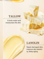 Grass-Fed Beef Tallow & Wild Honey Face + Body Cream – 120g