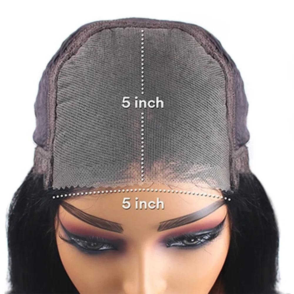 Glueless Body Wave Human Hair Wig 18 40" HD Lace