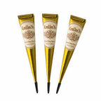 1/3PCS Henna Cone, Brown, Black, Red, Temporary Henna Tattoo, Semi Permanent
