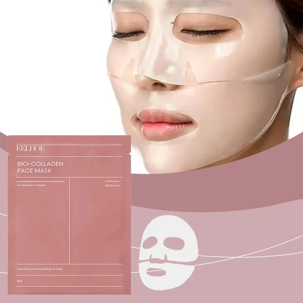 Bio Collagen Facial Mask Shrink Pores Deep Hydrating Overnight Mask