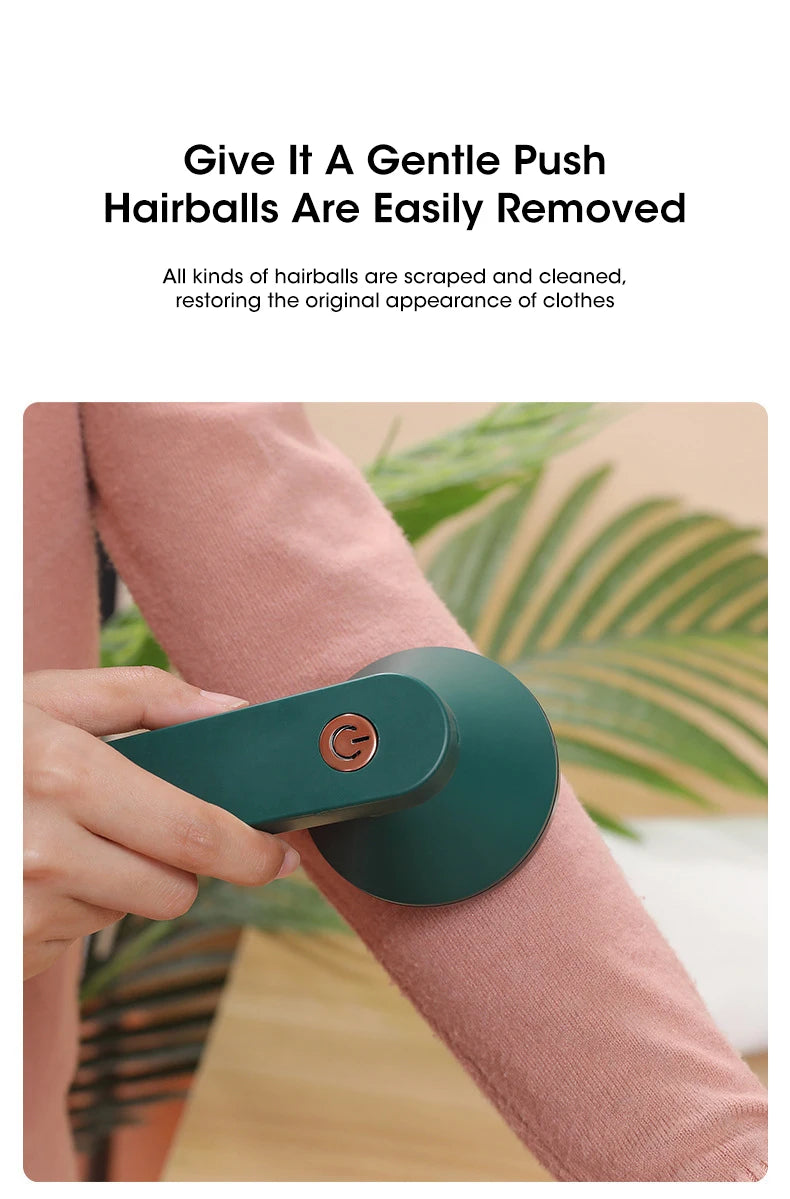 USB Rechargeable Fabric Shaver – Portable Lint & Fuzz Remover